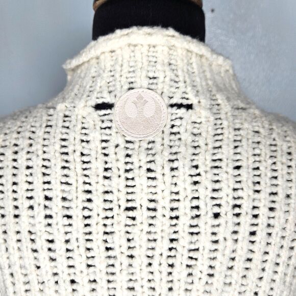 RAG & BONE x Star Wars Merino Wool Sweater Women's Small Limited Edition Cream - Picture 6 of 9